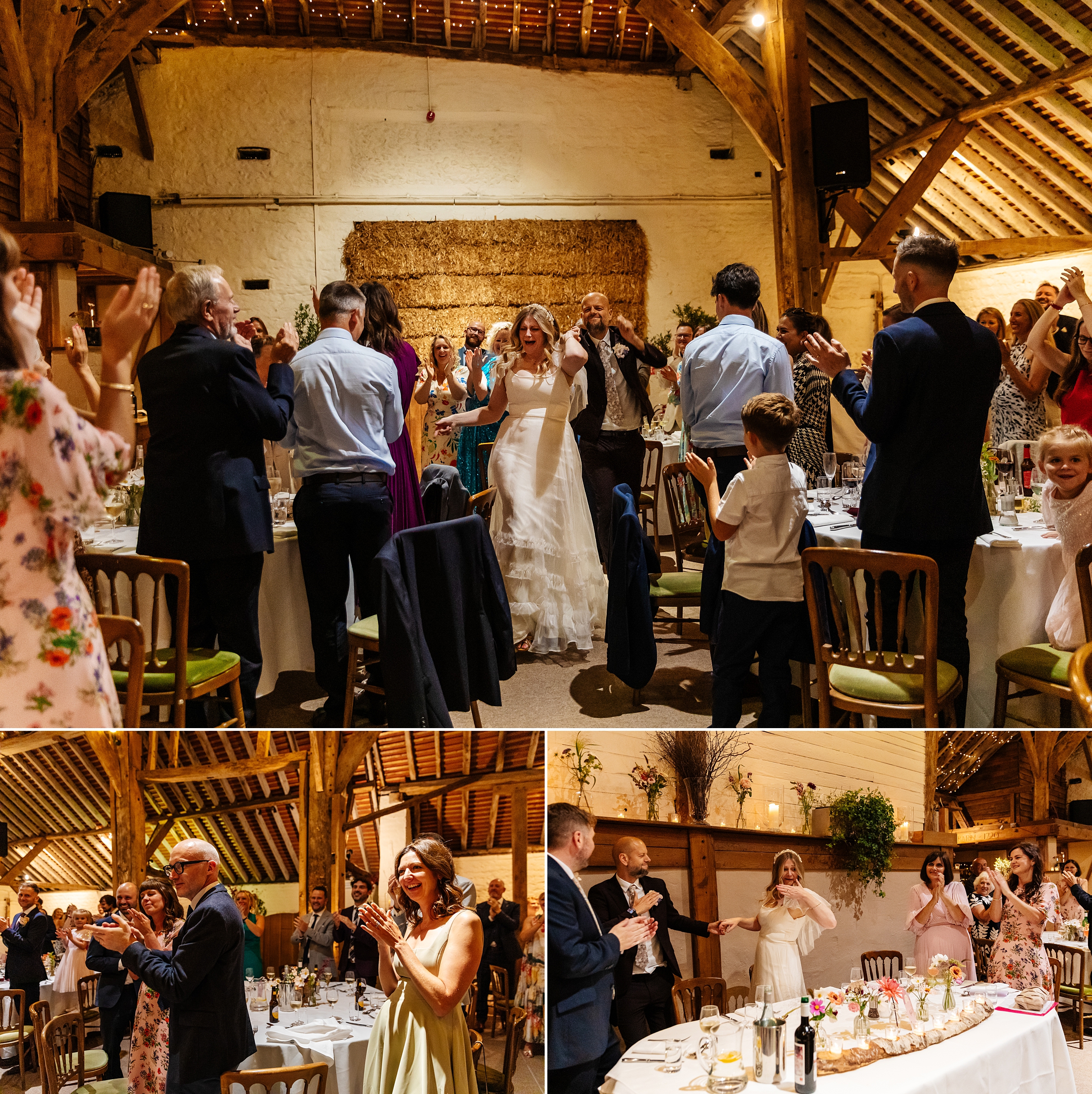 Pangdean Barn Wedding - Kimberly & James