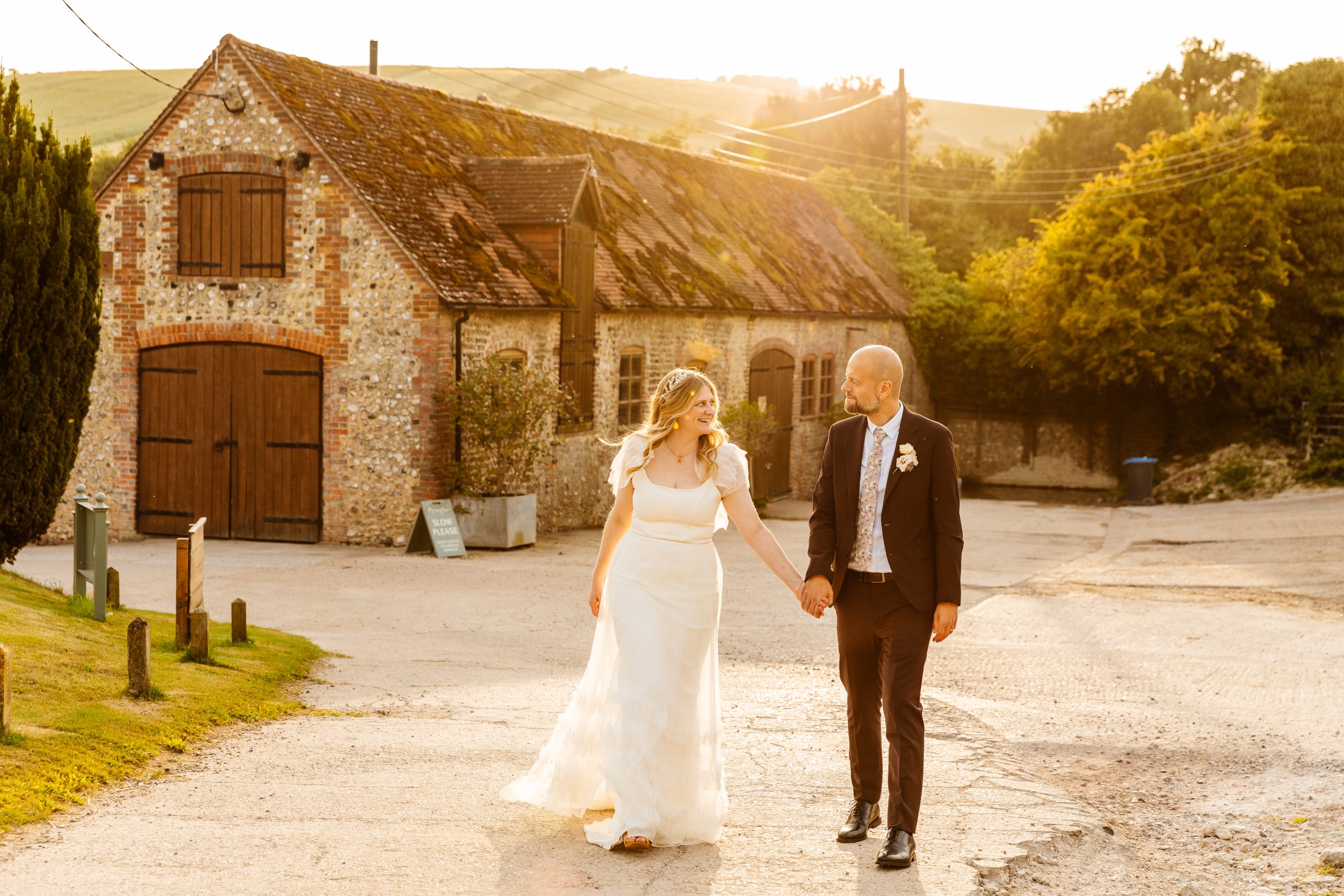 Pangdean Barn Wedding - Kimberly & James