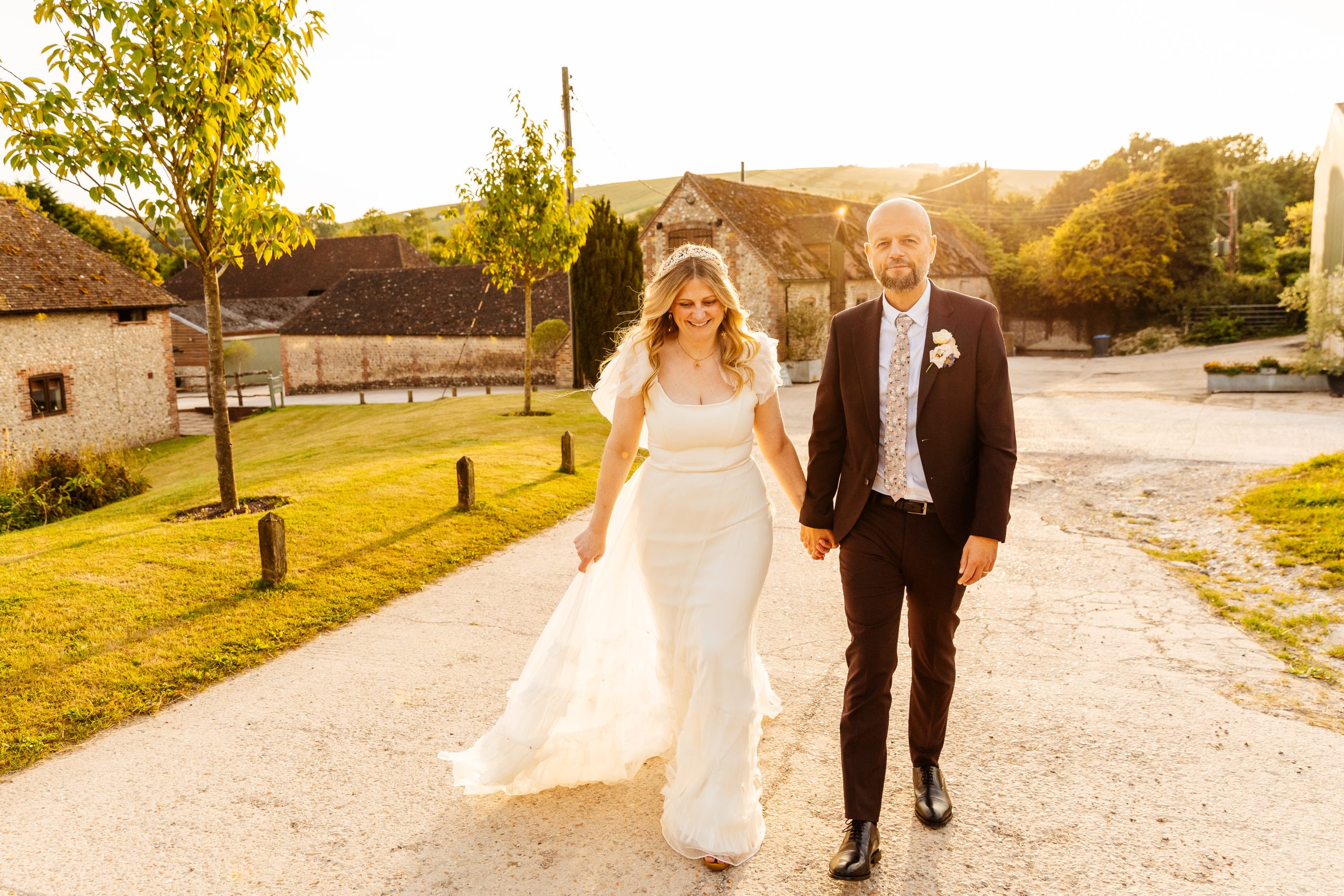 Pangdean Barn Wedding - Kimberly & James