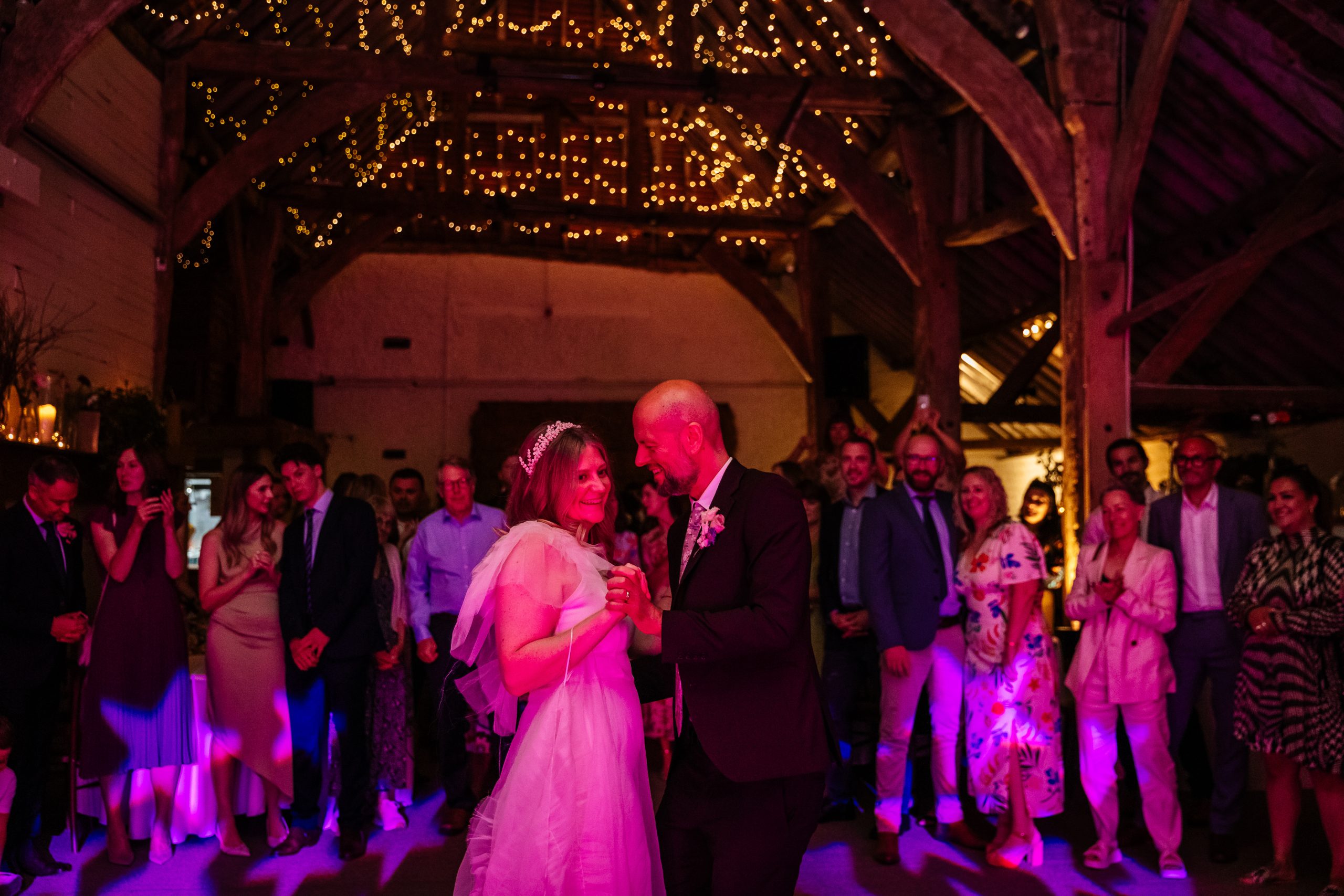 Pangdean Barn Wedding - Kimberly & James
