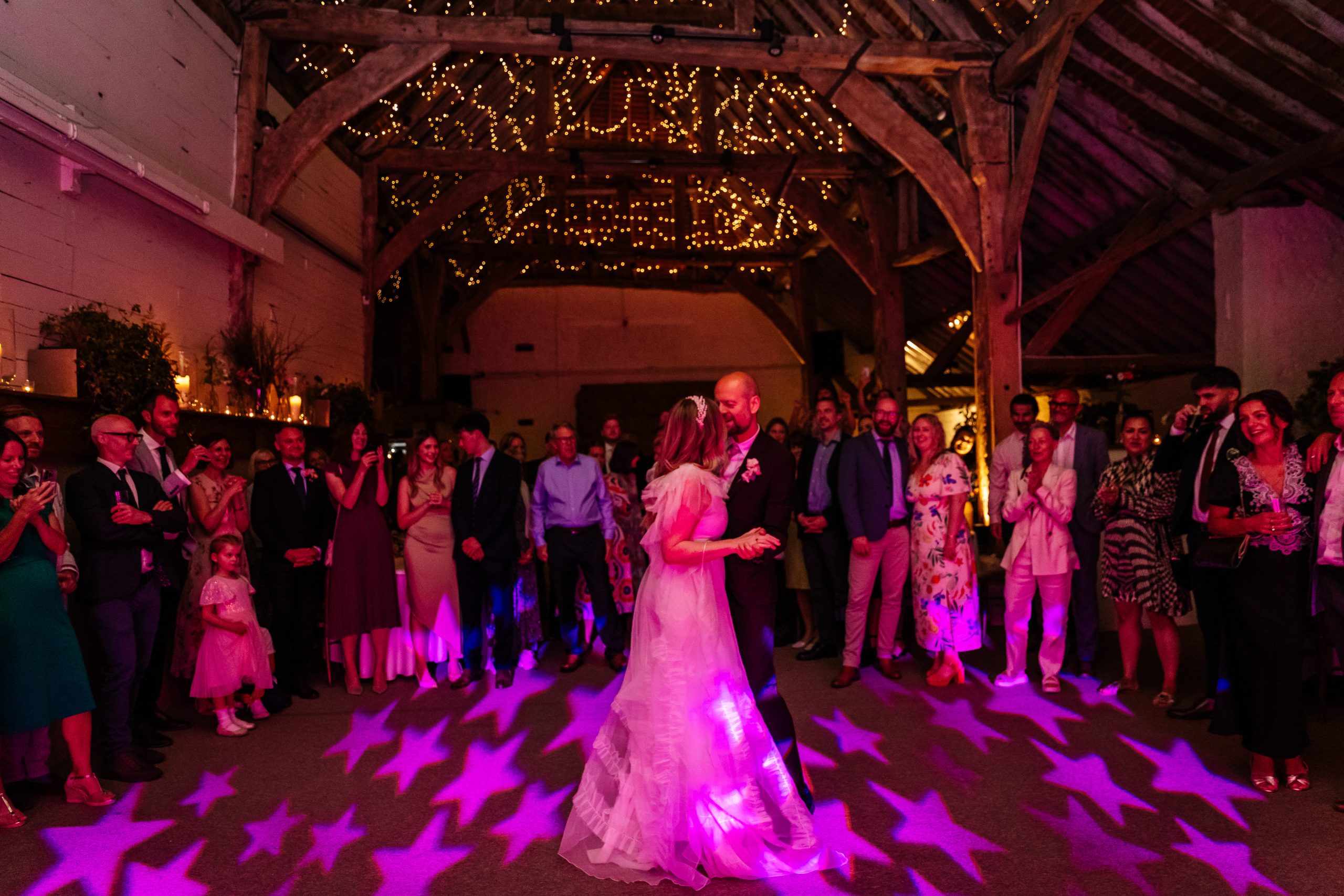 Pangdean Barn Wedding - Kimberly & James