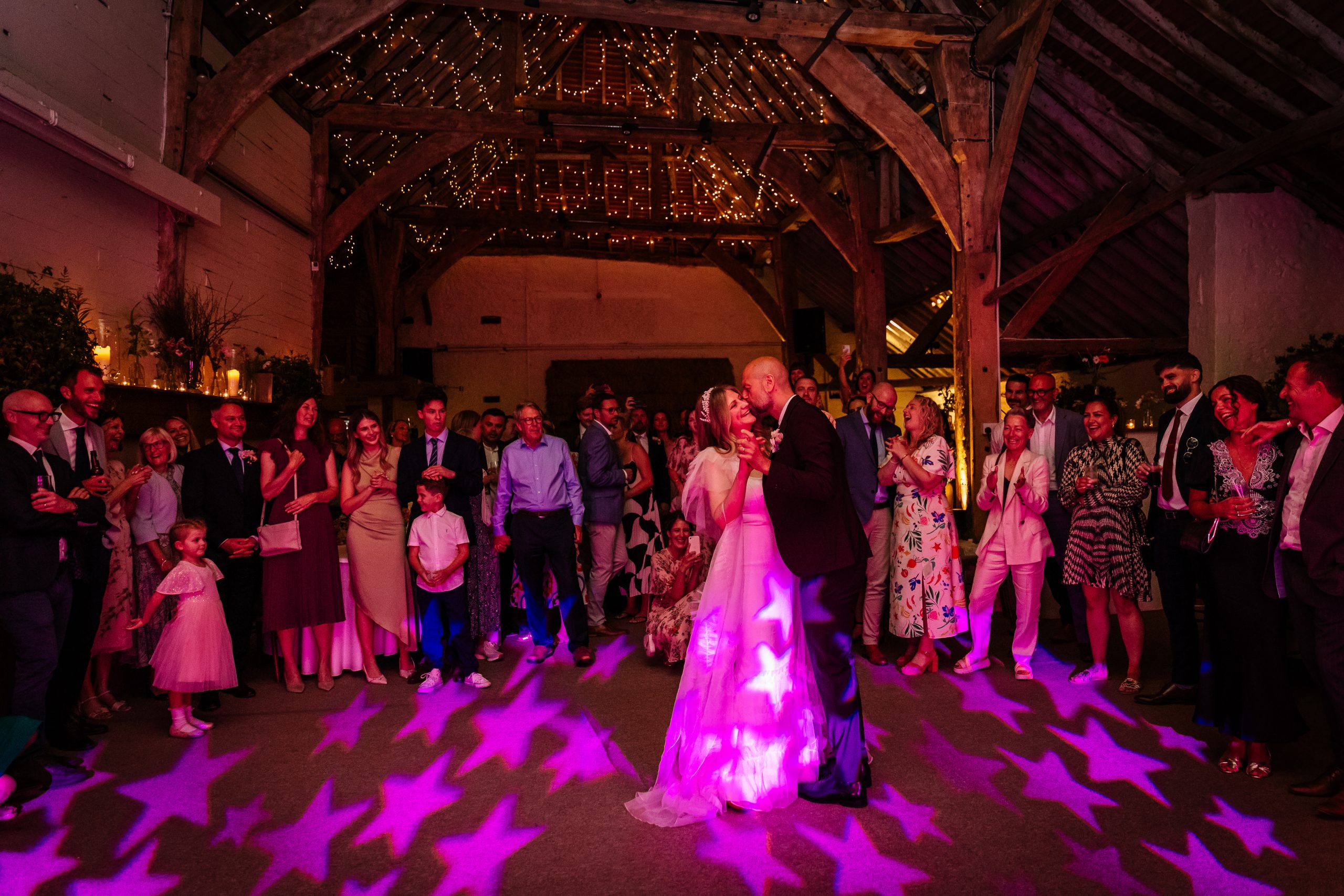 Pangdean Barn Wedding - Kimberly & James