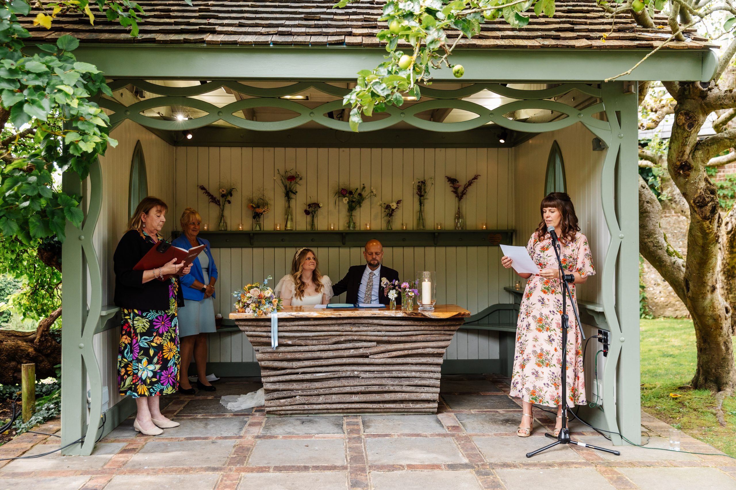 Pangdean Barn Wedding - Kimberly & James