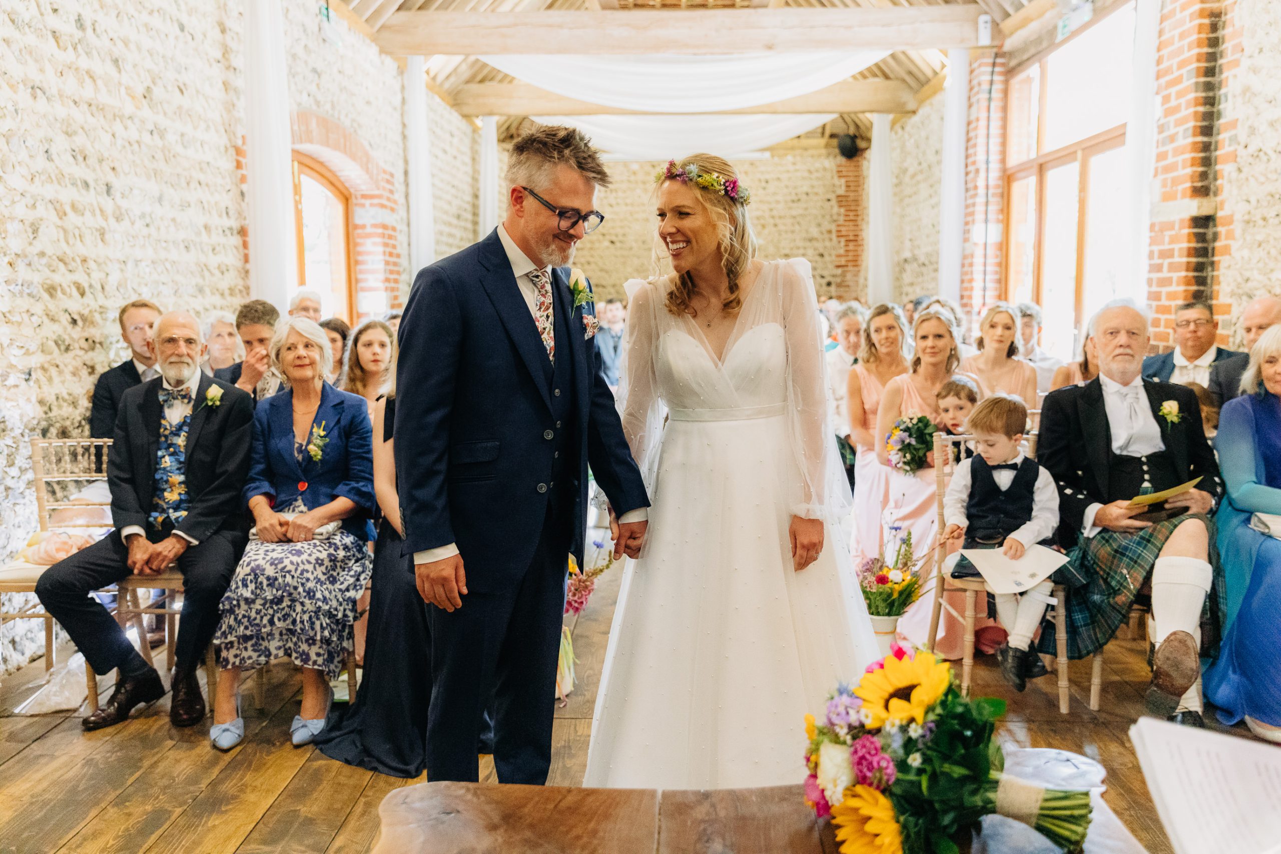 cissbury barns wedding