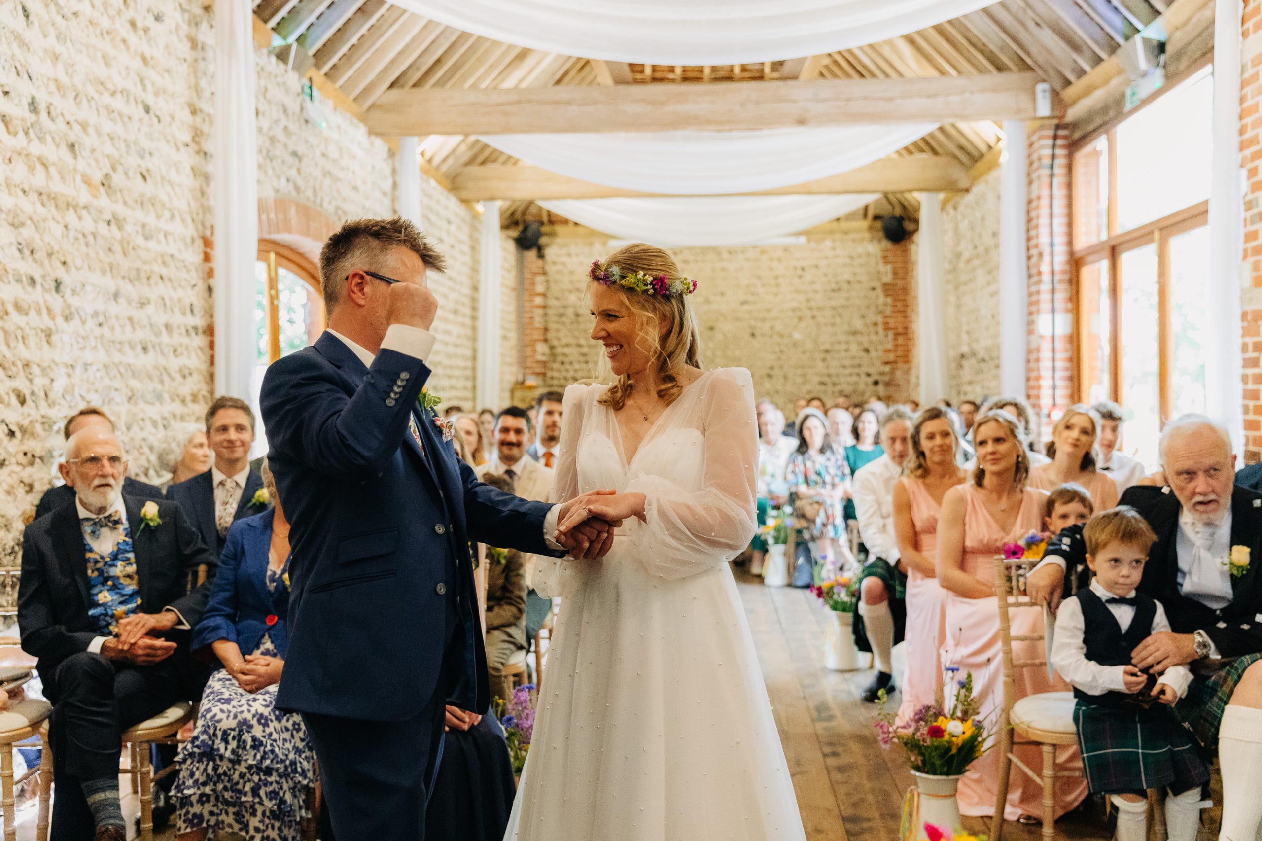 Cissbury Barn Wedding - Rosie & Tim