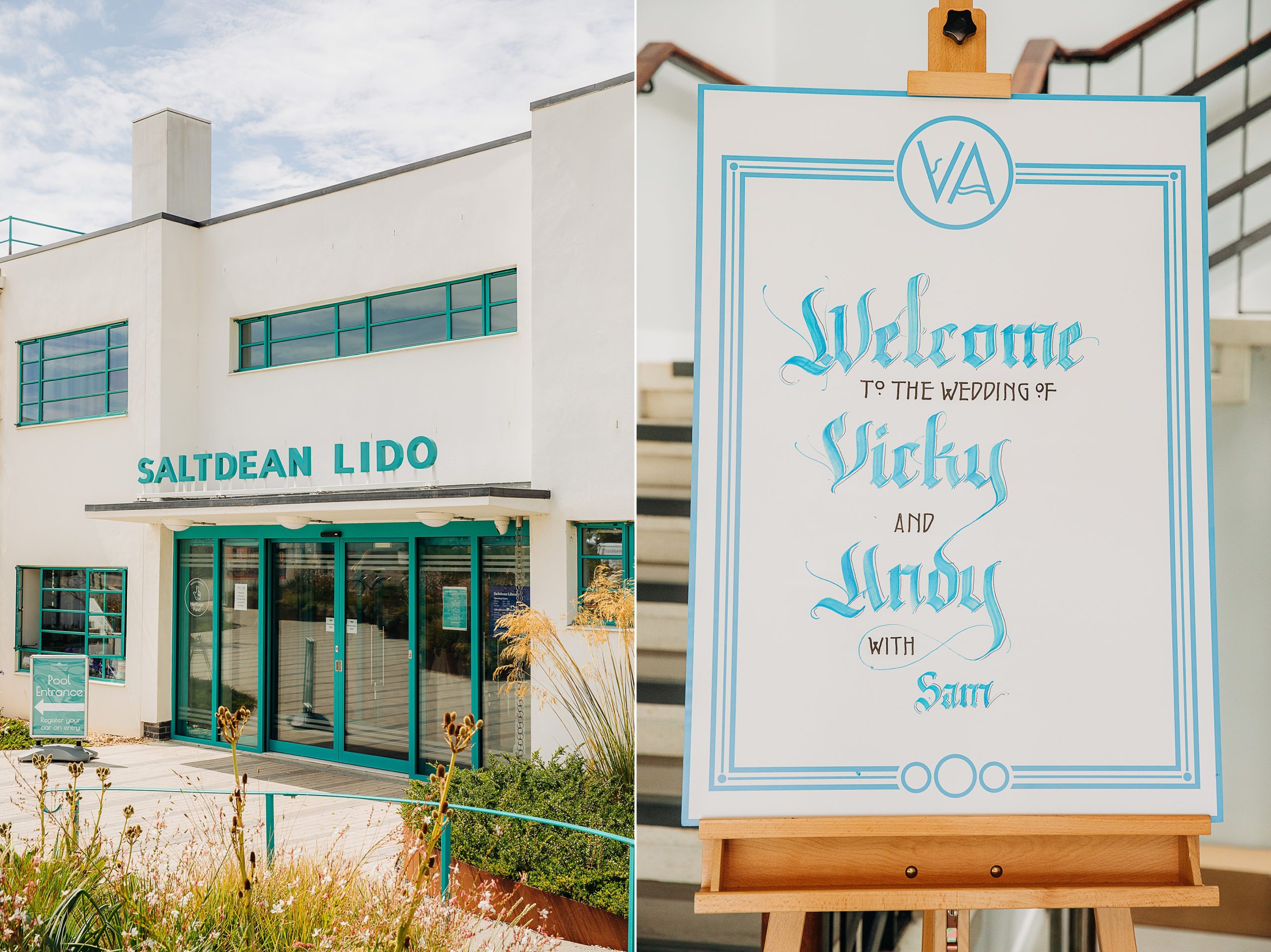 Saltdean Lido Wedding - Vicky & Andy